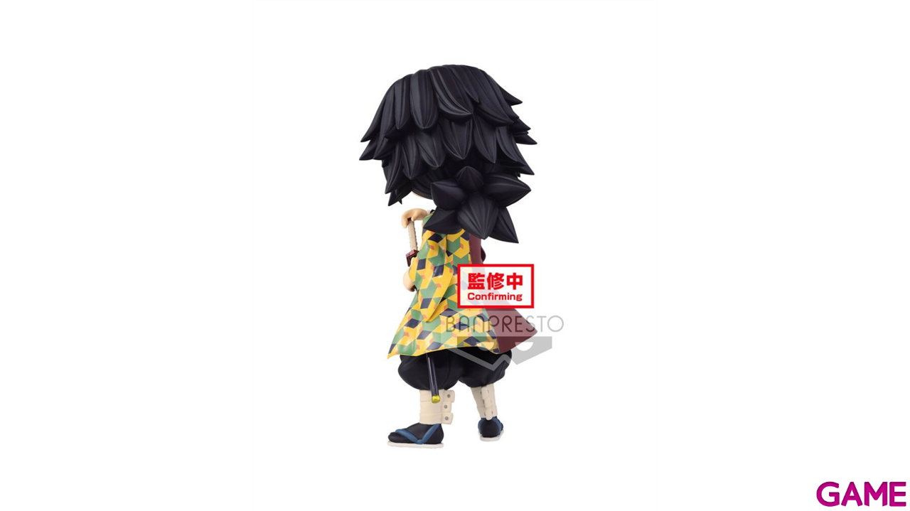 Figura Giyu Tomioka Demon Slayer Kimetsu no Yaiba Q Posket 14cm-2
