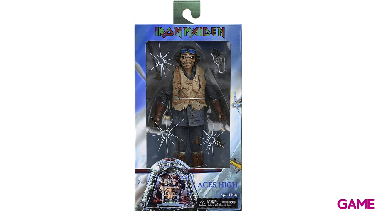 Figura Eddie Aces High Iron Maiden 20cm-2