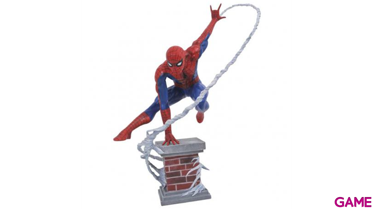 Estatua resina Spiderman Marvel 30cm-0
