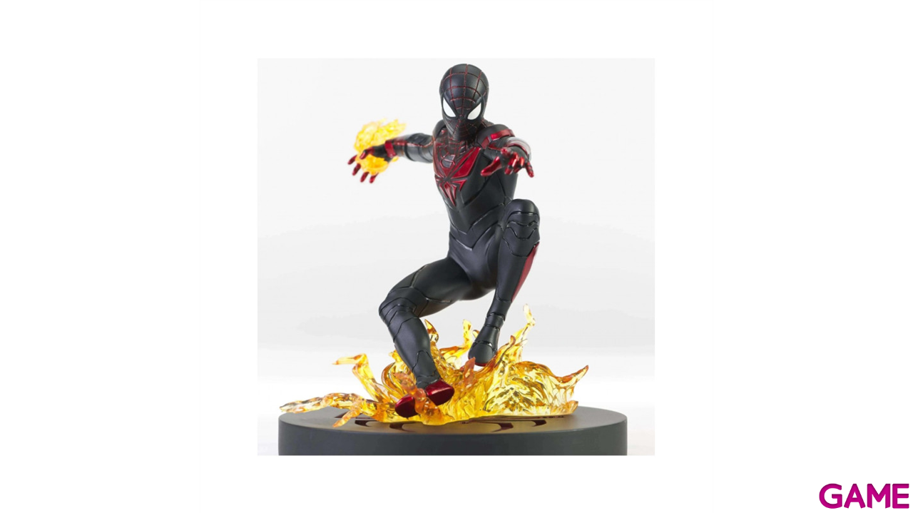 Figura Miles Morales Spiderman Ps5 Marvel Gallery Comid 23cm-0