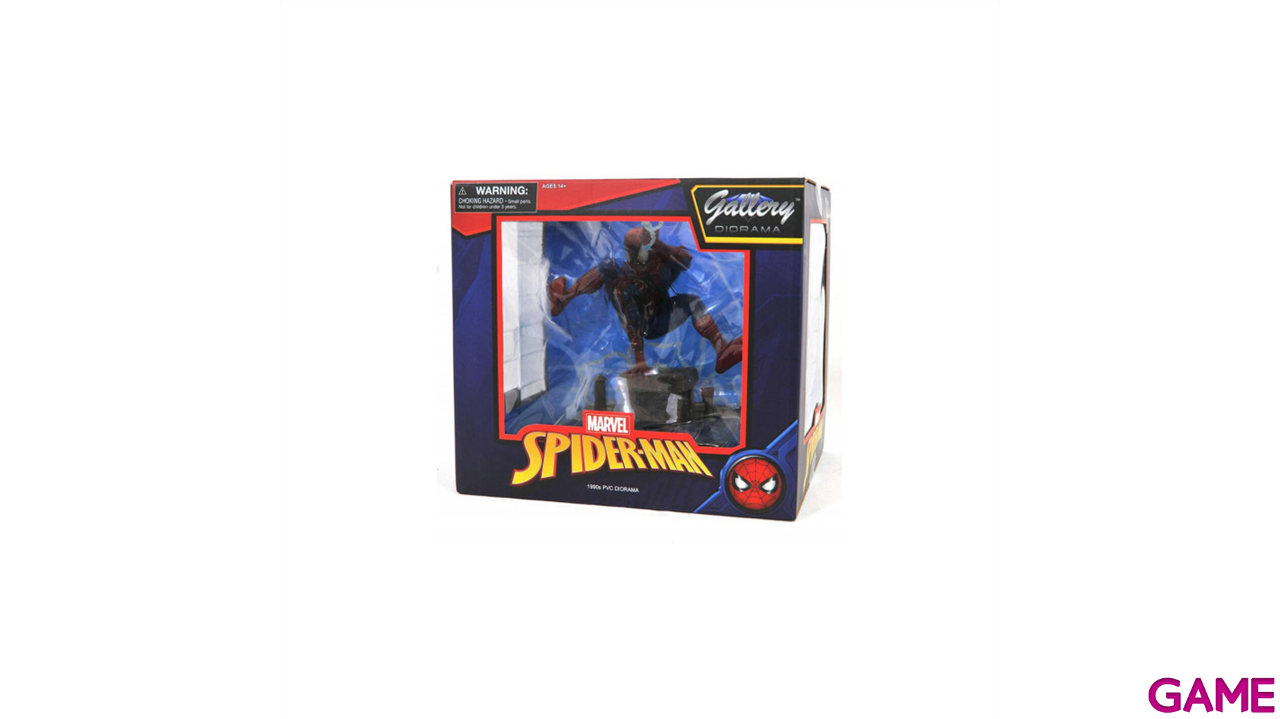 Figura Miles Morales Spiderman Ps5 Marvel Gallery Comid 23cm-1
