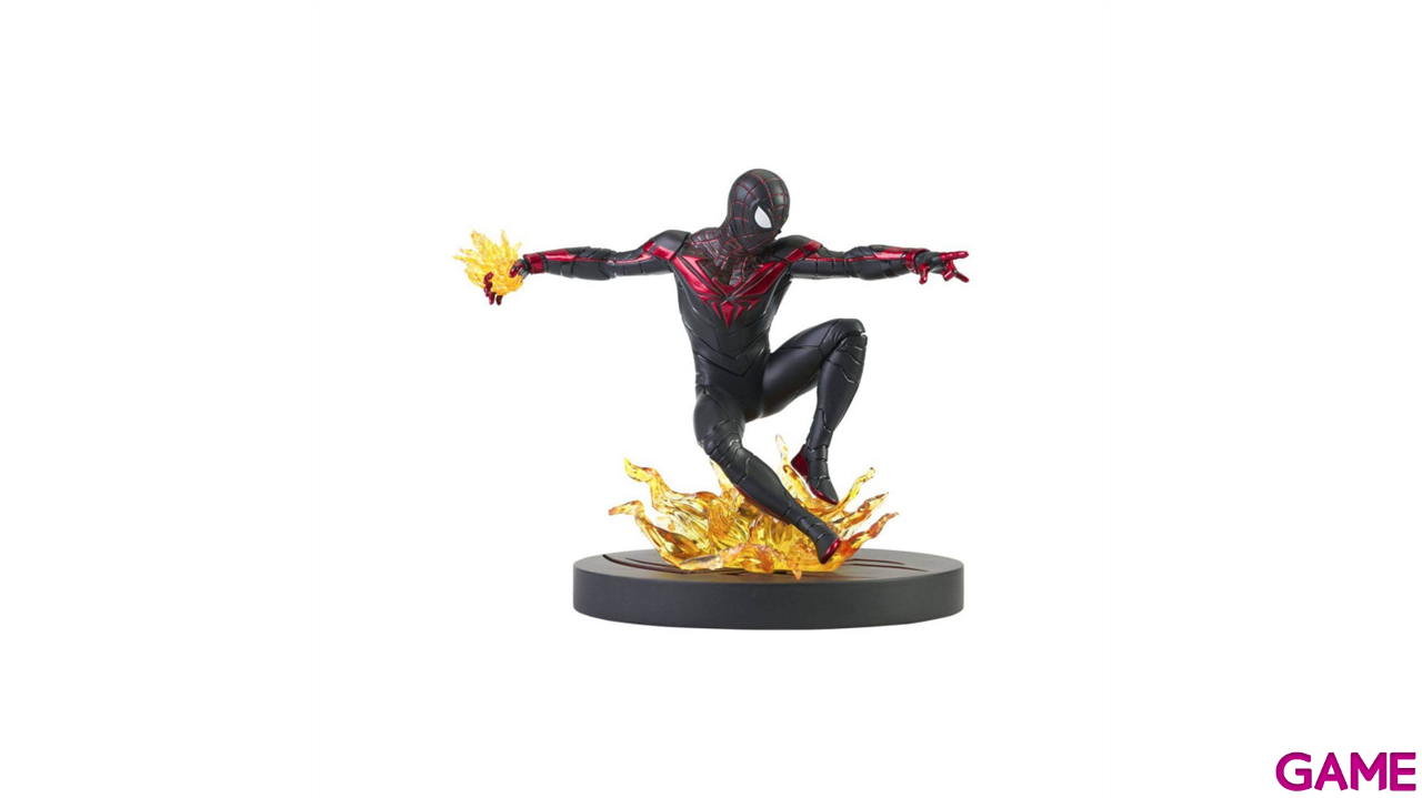 Figura Miles Morales Spiderman Ps5 Marvel Gallery Comid 23cm-2