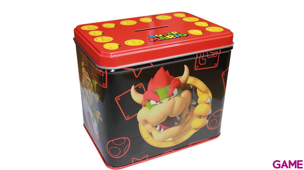 Set Taza Hucha Bowser Super Mario Bros Nintendo-2