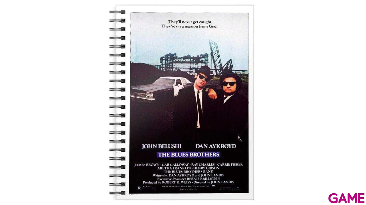 Cuaderno A5 Mission From God The Blues Brothers-0