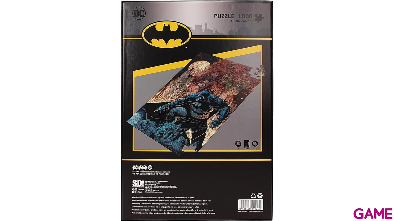 Puzzle Batman Catwoman DC Comics 1000pzs-2