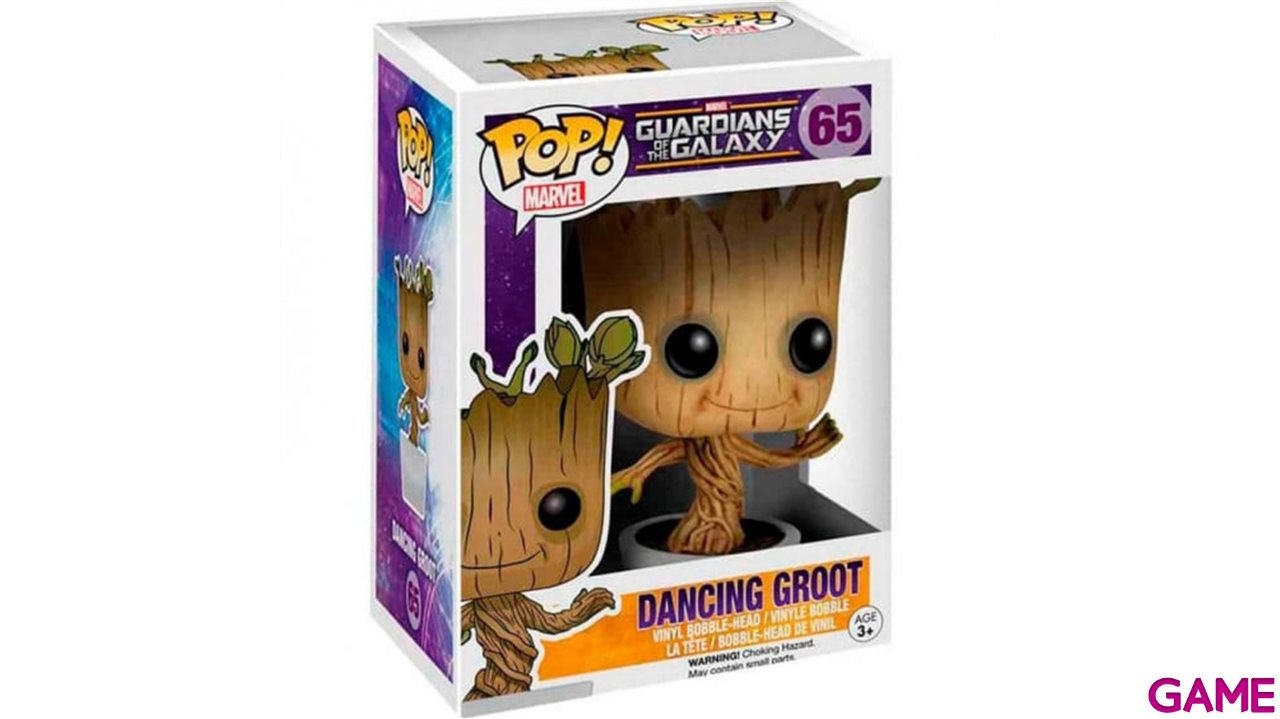 Figura POP Marvel Guardianes de la Galaxia Dancing Groot-0