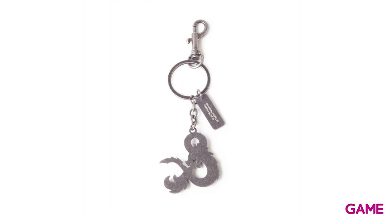 Hasbro Dungeons & Dragons Llavero Plata-2