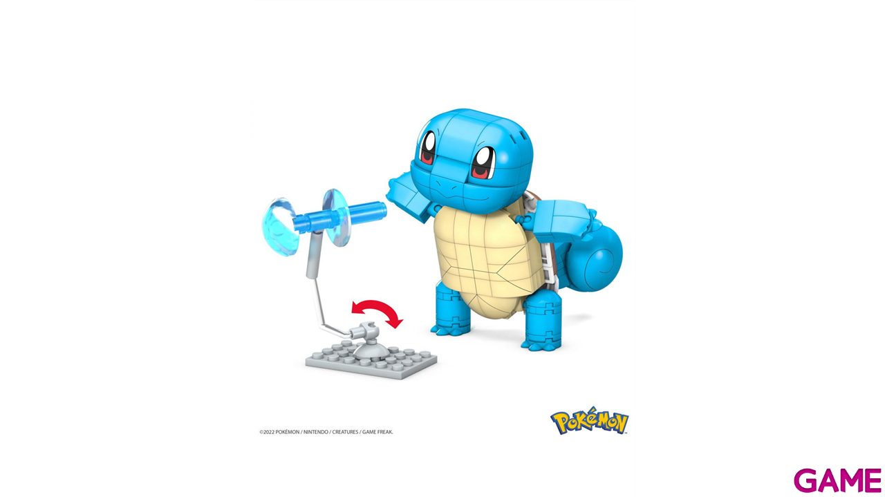 MEGA Construx Pokémon Construye y Muestra Squirtle-1