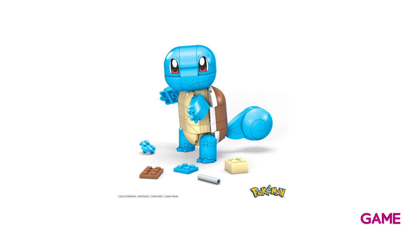 MEGA Construx Pokémon Construye y Muestra Squirtle-4
