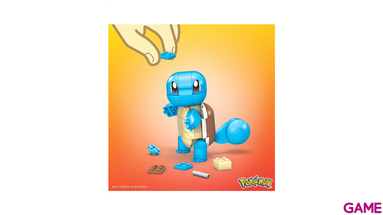 MEGA Construx Pokémon Construye y Muestra Squirtle-5