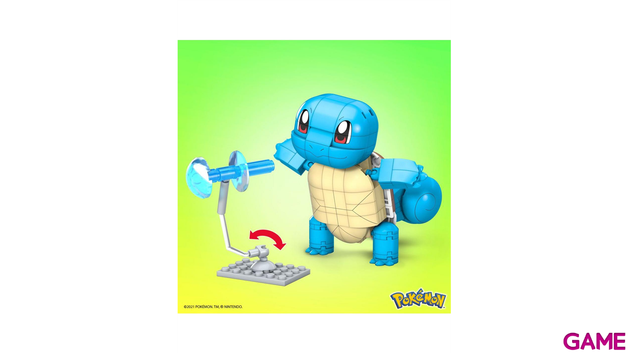 MEGA Construx Pokémon Construye y Muestra Squirtle-6