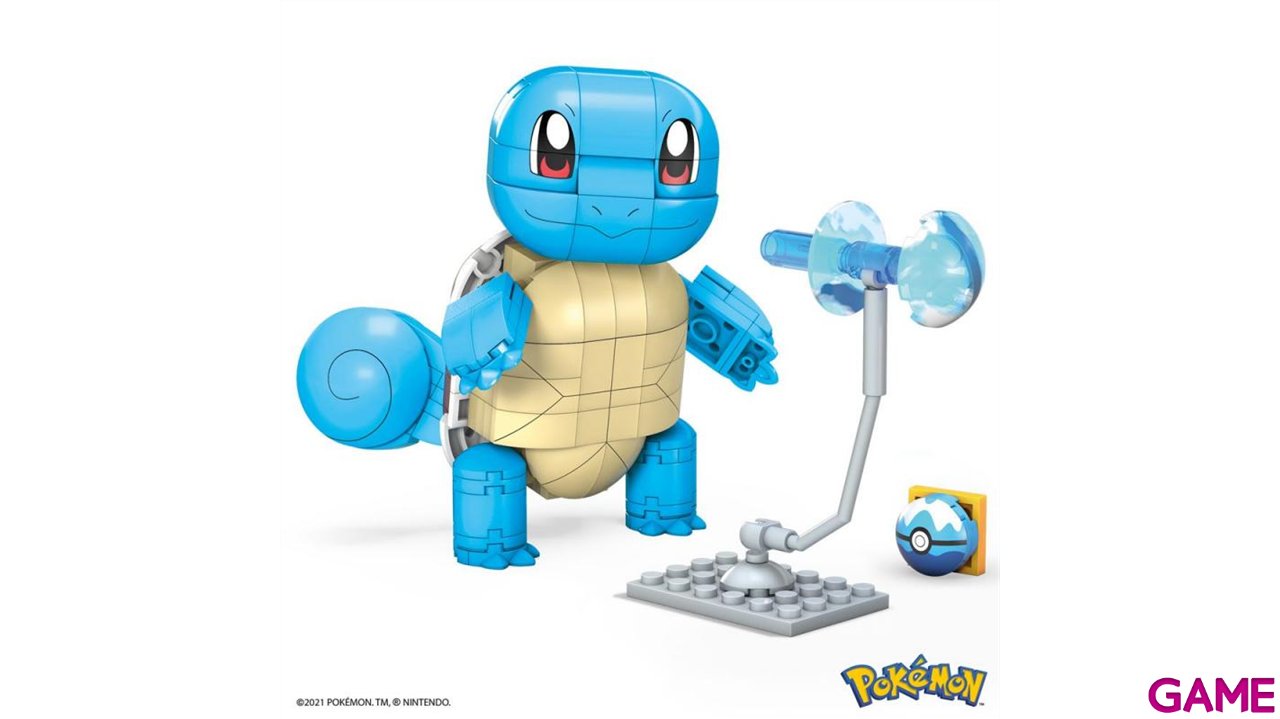MEGA Construx Pokémon Construye y Muestra Squirtle-7