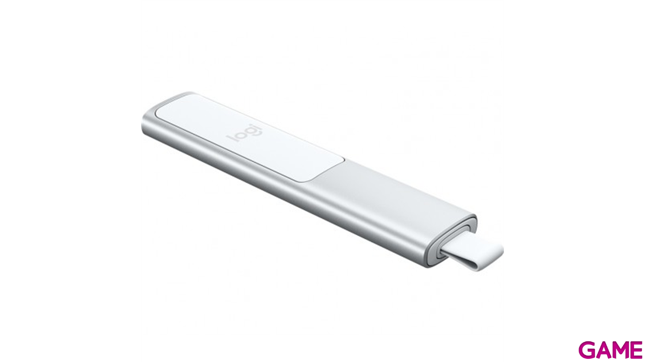 Logitech Spotlight apuntador inalámbricos Bluetooth/RF Plata-0