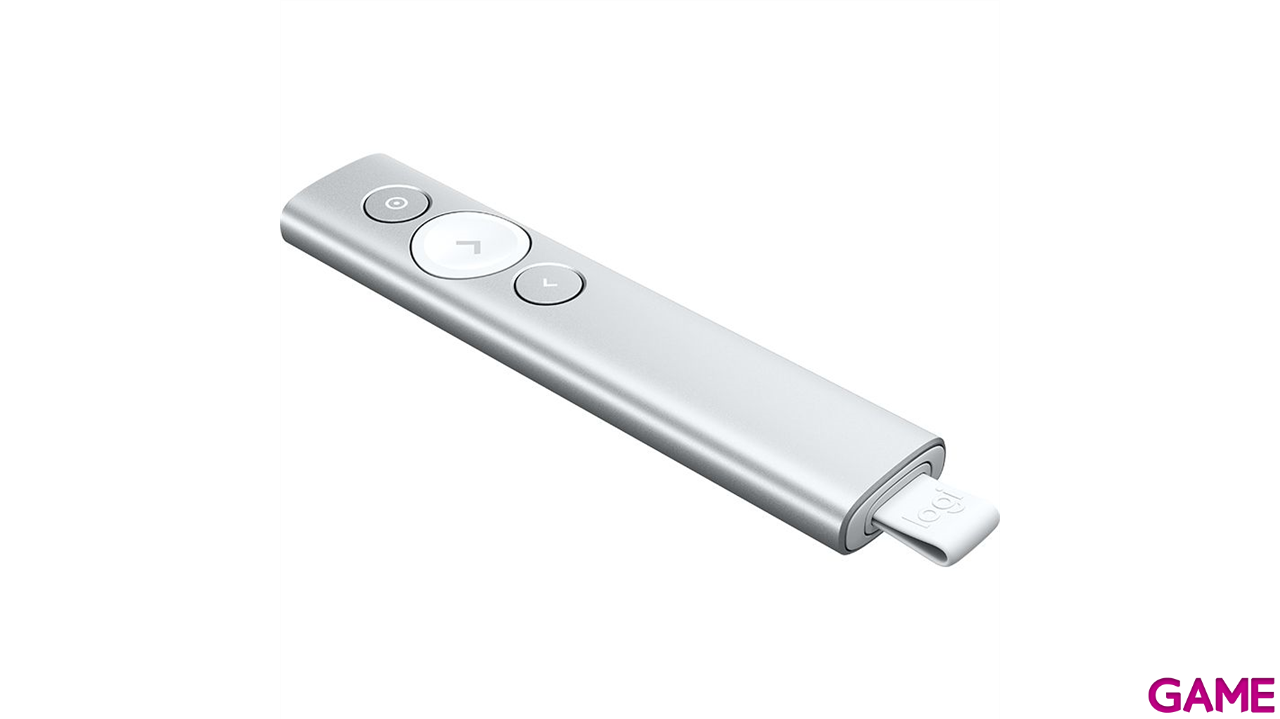 Logitech Spotlight apuntador inalámbricos Bluetooth/RF Plata-2