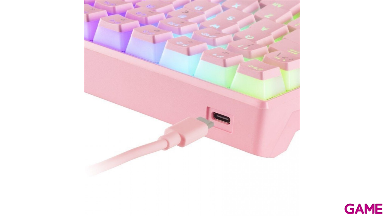 Mars Gaming MKULTRA RGB Mecánico Rosa - Teclado Gaming-0