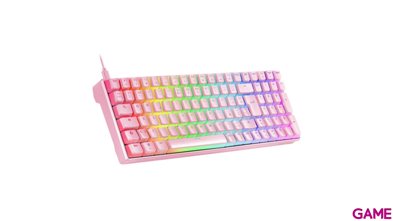 Mars Gaming MKULTRA RGB Mecánico Rosa - Teclado Gaming-2