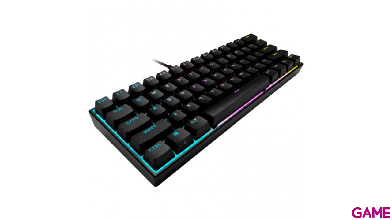 Corsair K65 RGB Mini MX Red Spanish Layout - Teclado Gaming-1