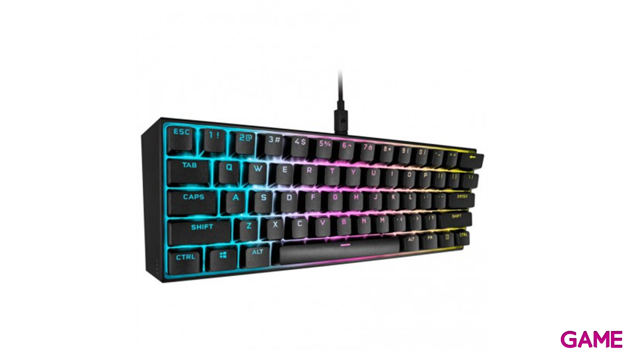 Corsair K65 RGB Mini MX Red Spanish Layout - Teclado Gaming-2