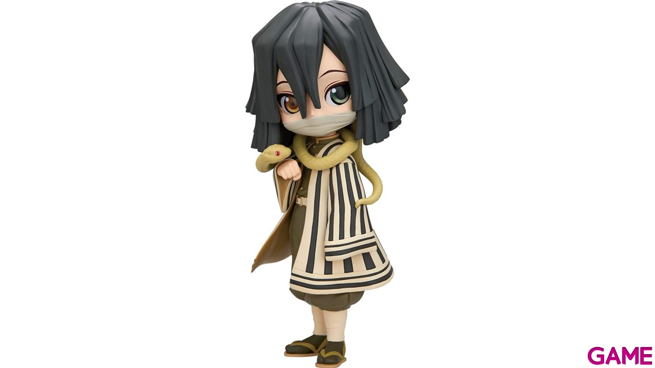 Figura Obanai Iguro verB Demon Slayer Kimetsu no Yaiba Q posket 14cm-0
