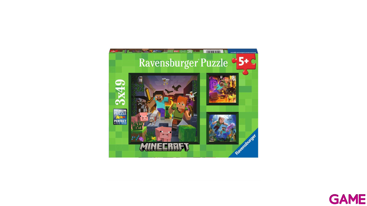 Puzzle Minecraft 3x49-0