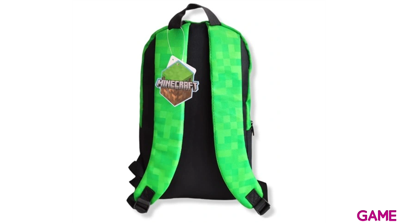Mochila Minecraft Creeper de 40 cm-1