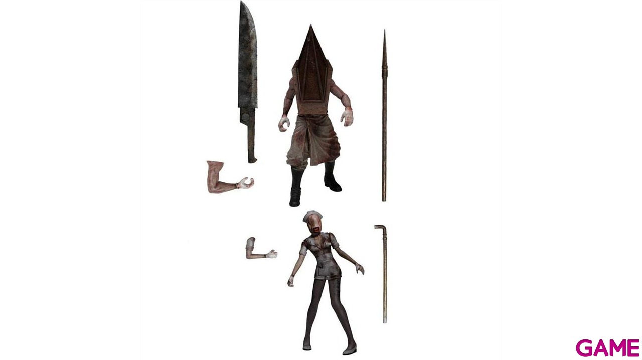 Set Figuras 5 Poinst Deluxe Silent Hill 2 9cm-3