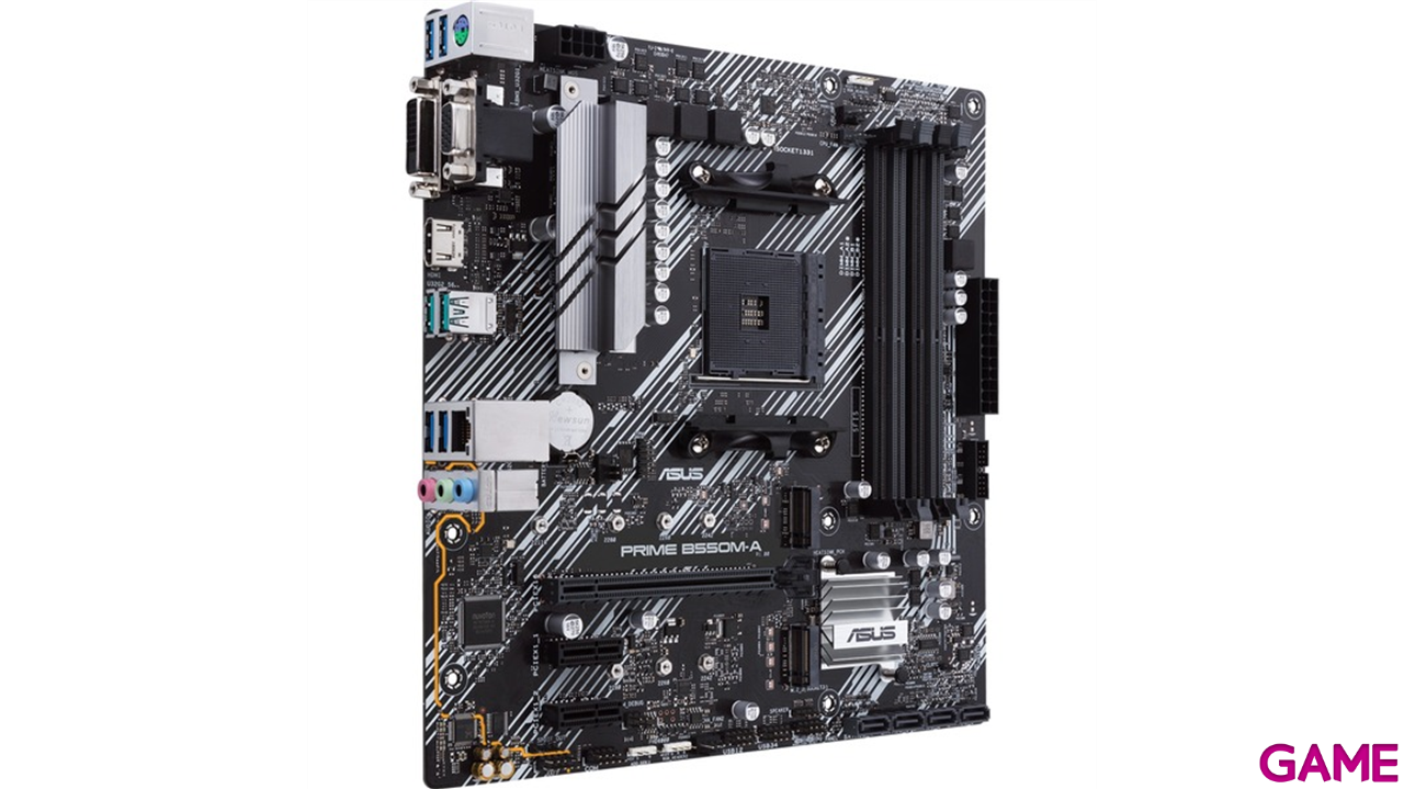 Asus Prime B550M-A/CSM AMD B550 Zócalo AM4 micro ATX - Placa Base-1