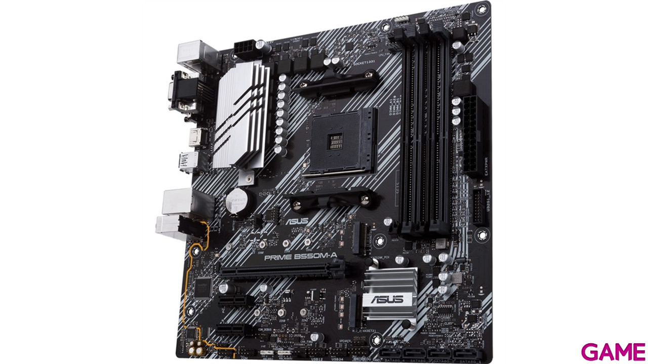 Asus Prime B550M-A/CSM AMD B550 Zócalo AM4 micro ATX - Placa Base-3