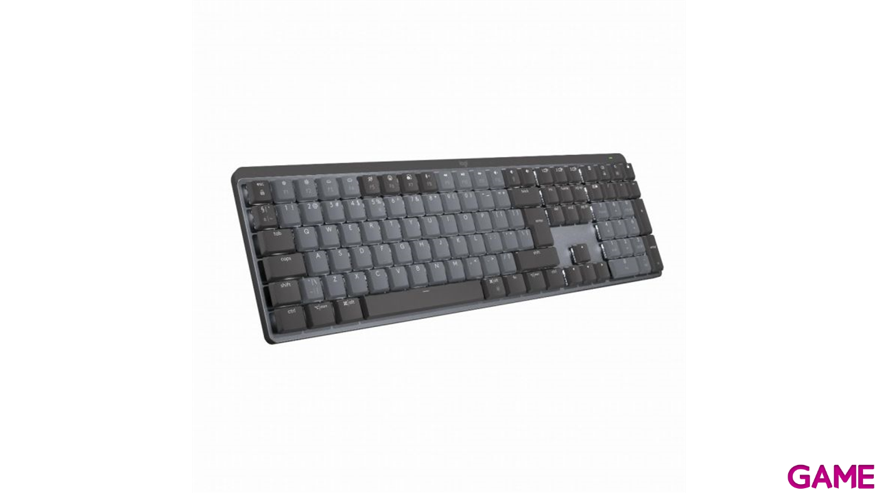 Logitech MX Mechanical teclado RF Wireless + Bluetooth QWERTY Internacional de EE.UU. Grafito, Gris-0