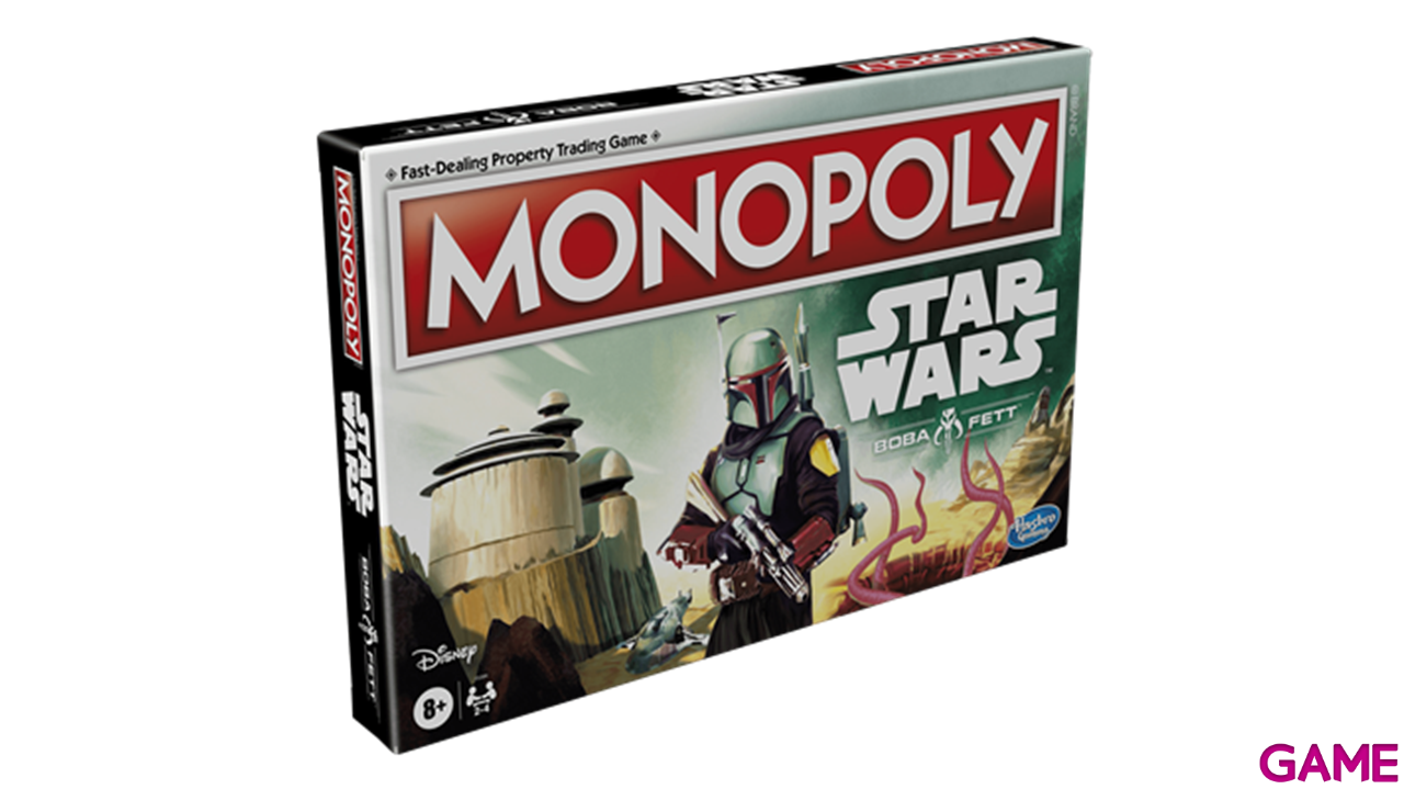 Monopoly Boba Fett Star Wars español-0