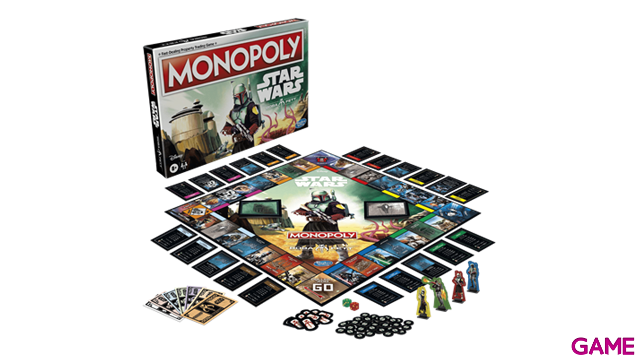 Monopoly Boba Fett Star Wars español-1