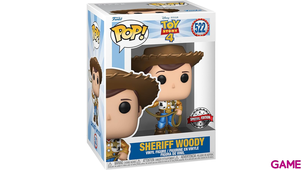 Set figura POP Tee Disney Toy Story Sheryff Woody Exclusive-2