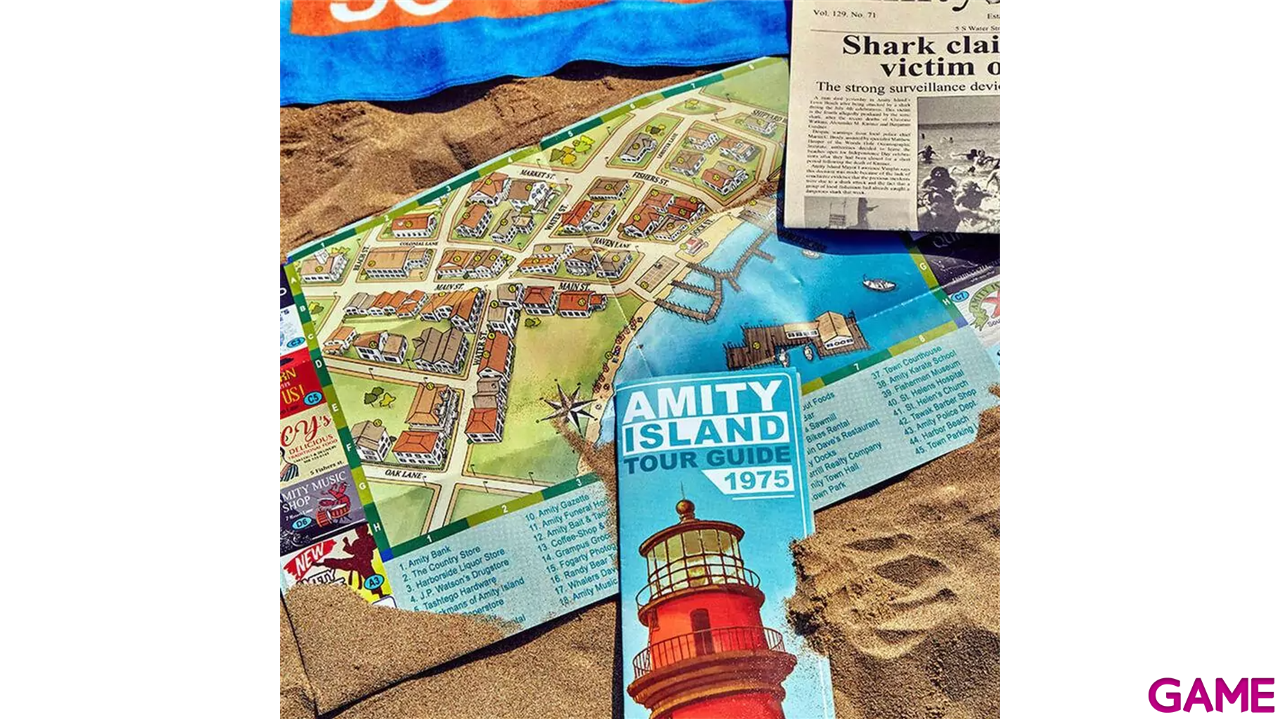 Jaws Amity Island Summer Of 75 Caja Welcome Kit (Ingles)-2