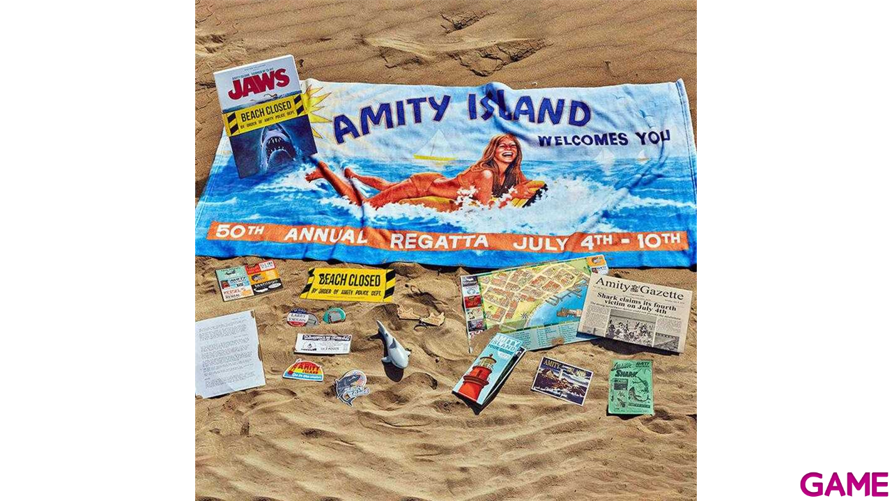 Jaws Amity Island Summer Of 75 Caja Welcome Kit (Ingles)-4