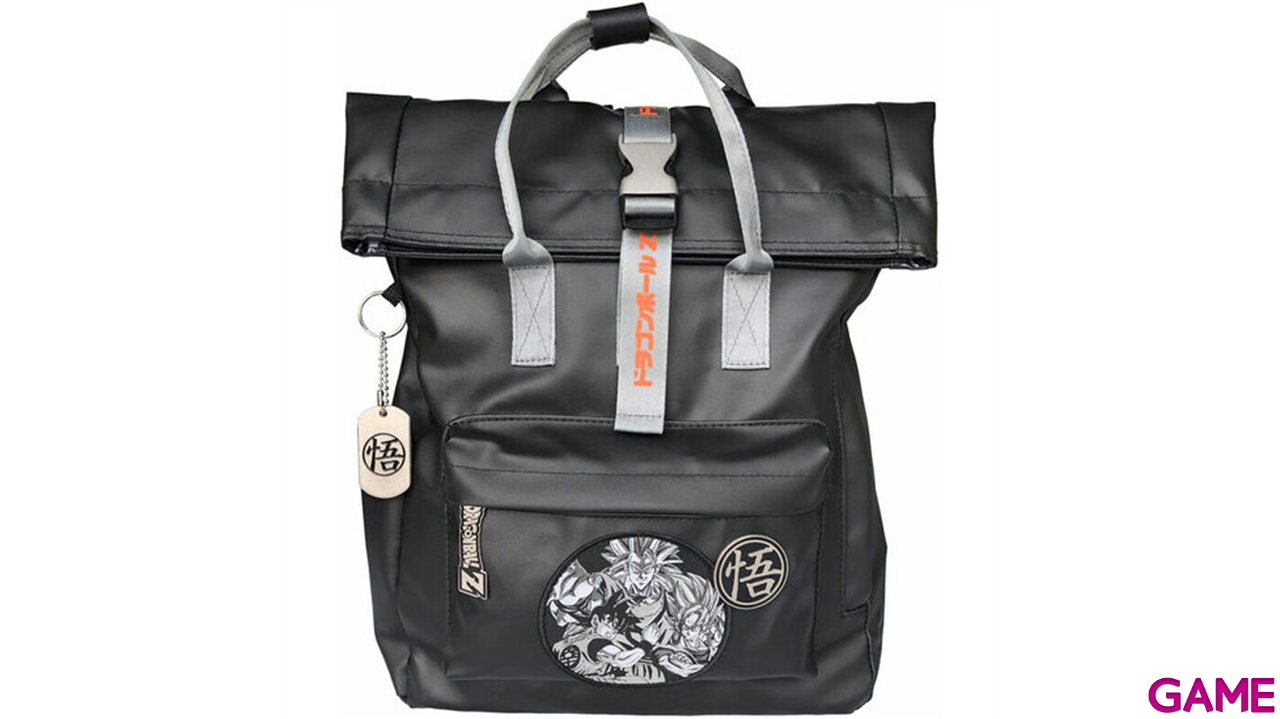 Mochila Dragon Ball Z Gris de 43 cm-3