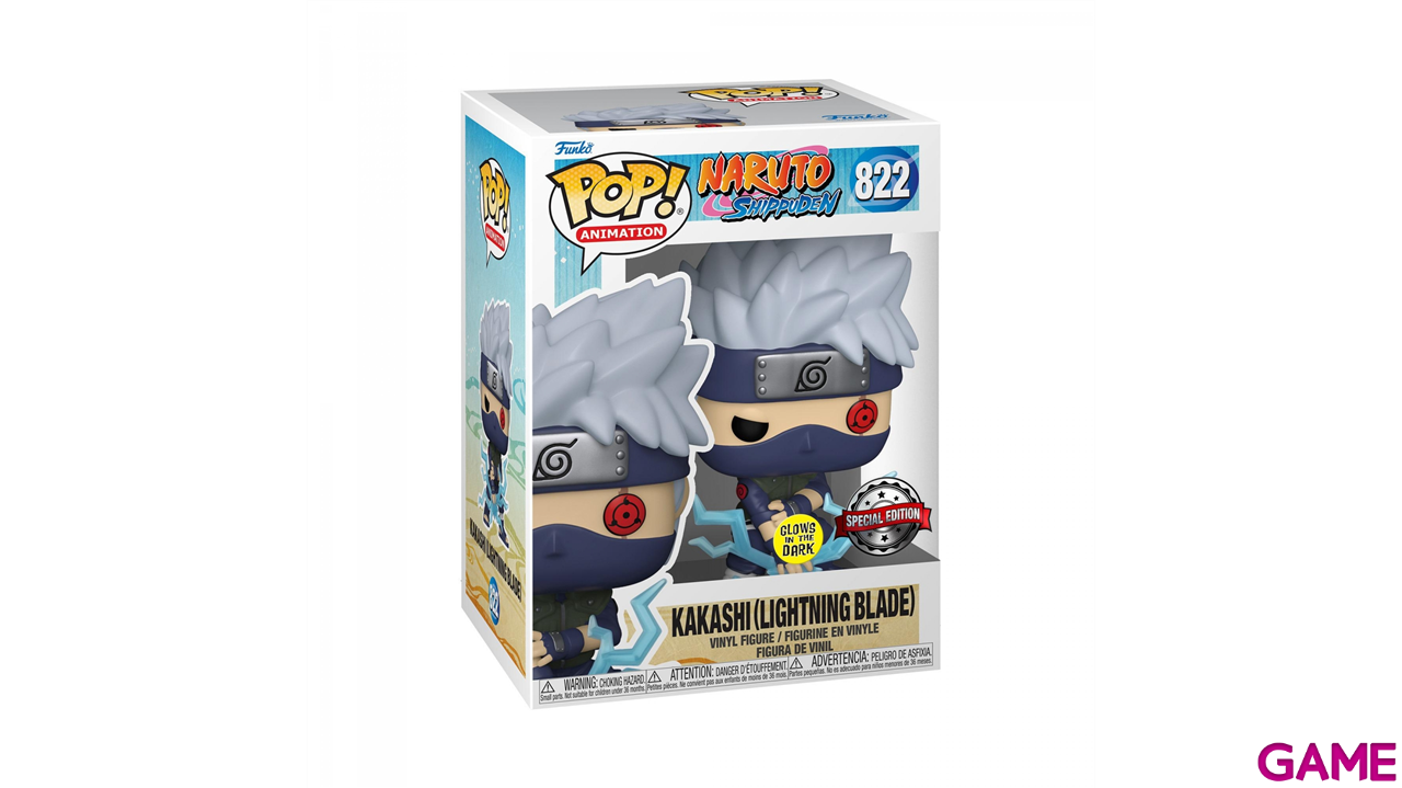 Set figura POP & Tee Naruto Kakashi Exclusive Talla L-3