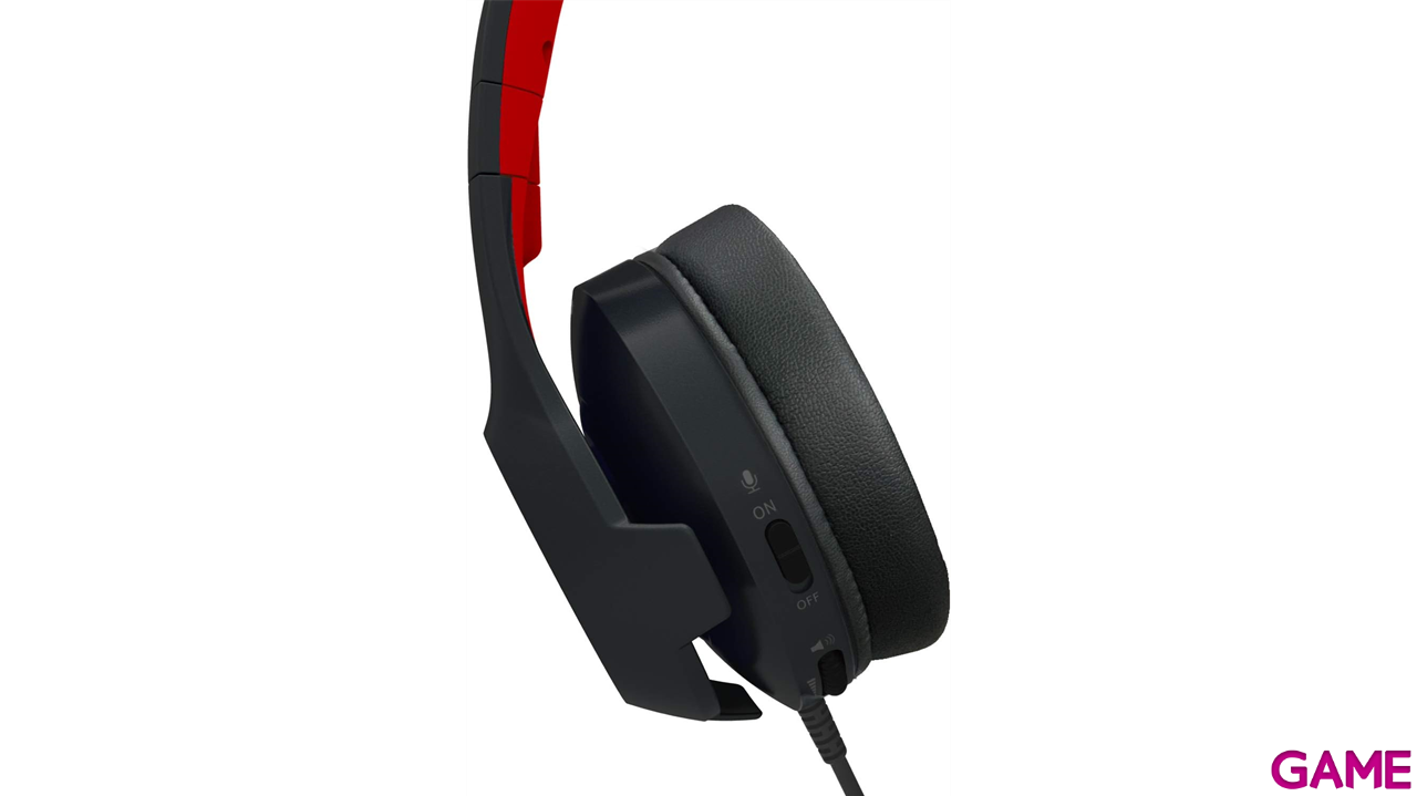 Auriculares Gaming Pro Hori Negro/Rojo -Licencia oficial--2