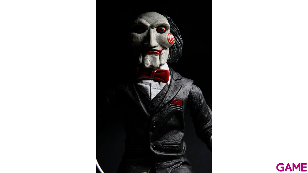 Figura con sonido Saw Billy with Tricyle de 30 cm-1