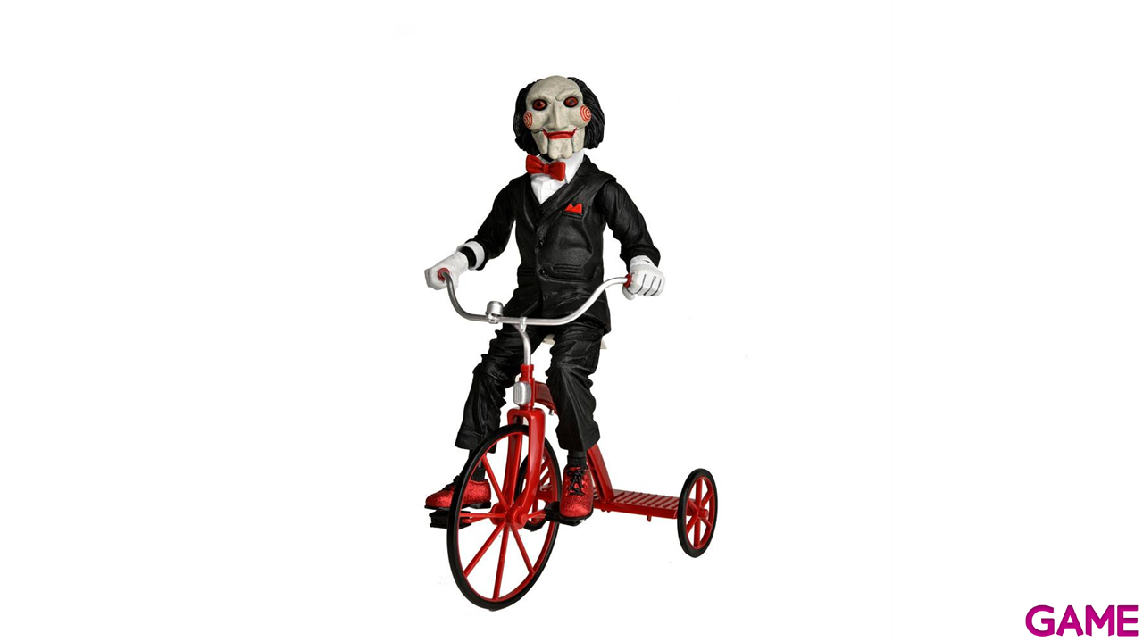 Figura con sonido Saw Billy with Tricyle de 30 cm-3