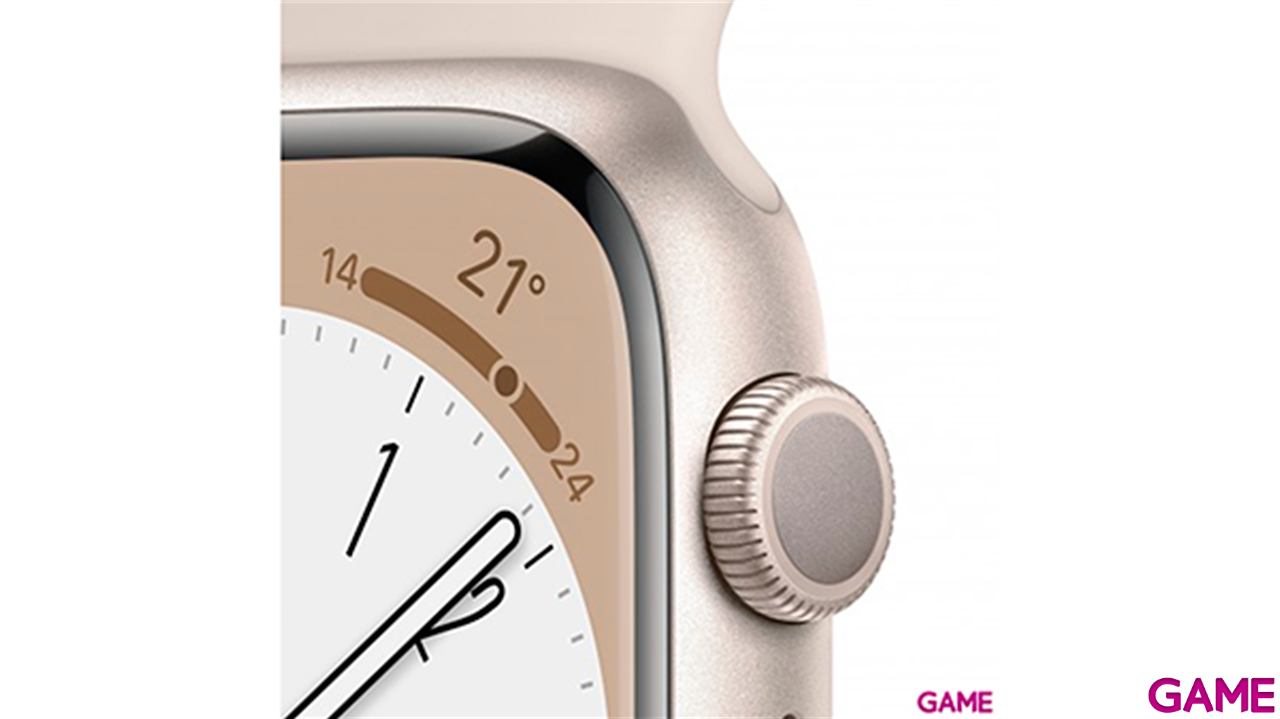 Apple Watch Series 8 OLED 41mm GPS Beige - Reloj Inteligente-6