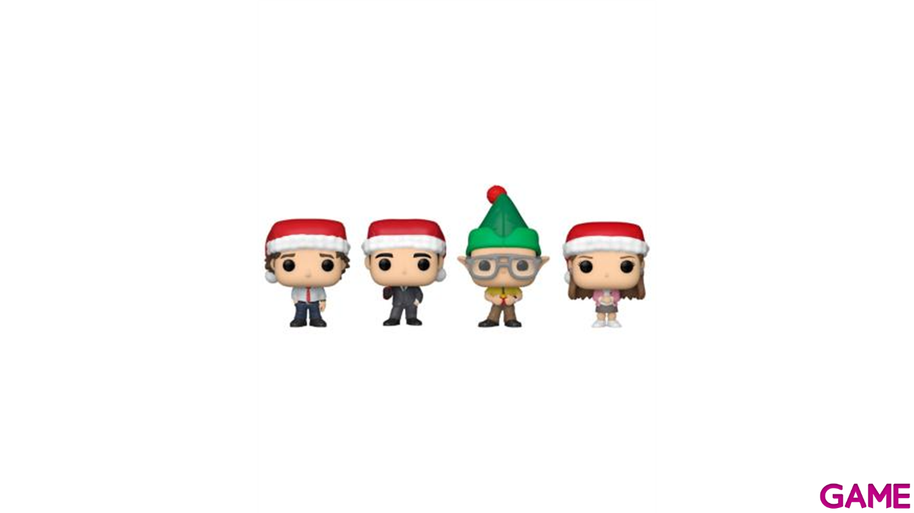 Set 4 figuras Pocket POP The Office Tree Holiday-0