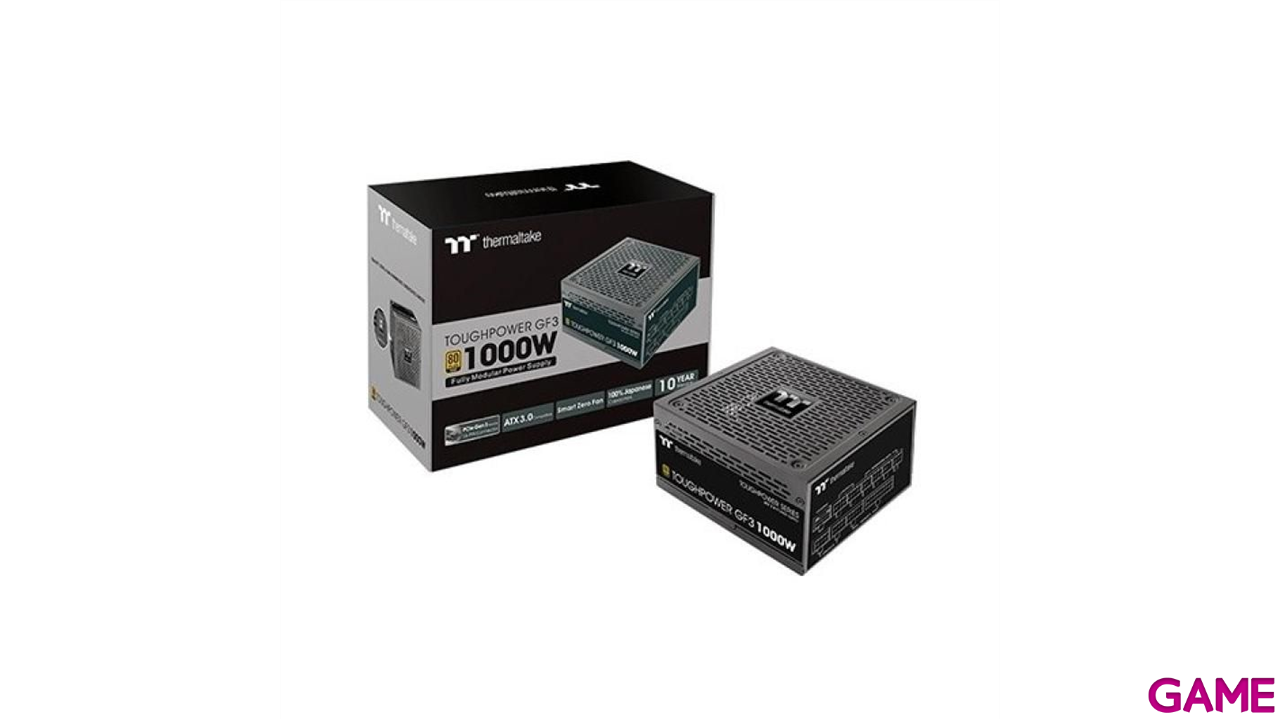 Thermaltake Toughpower GF3 1000W 24-pin ATX Negro - Fuente Alimentacion-0