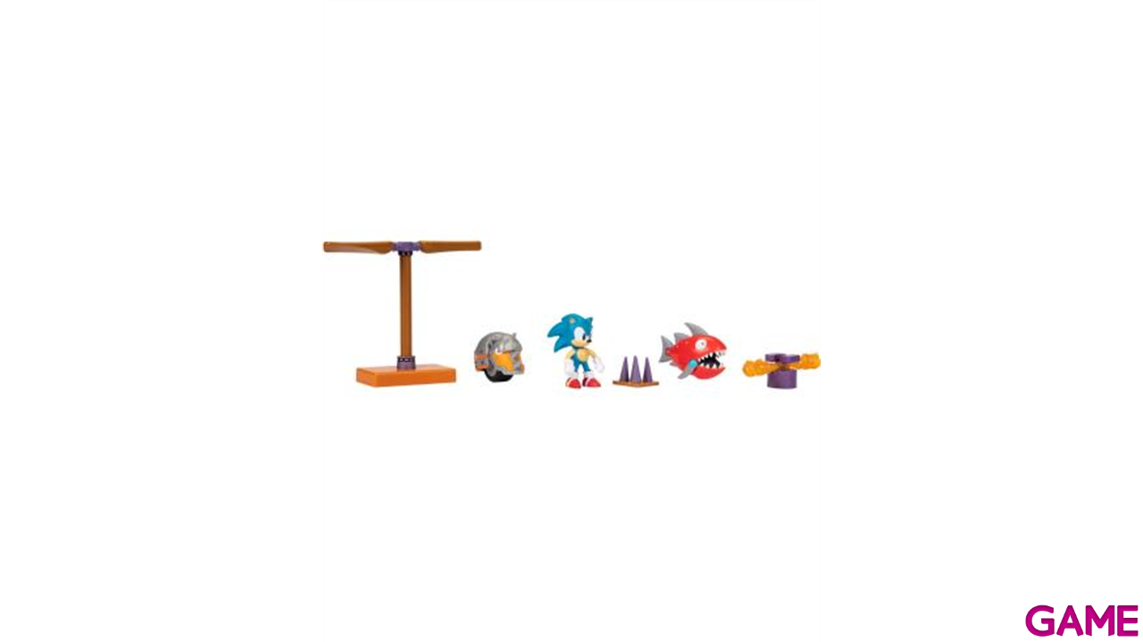 Set diorama wave 2 Sonic The Hedgehog 6cm-0