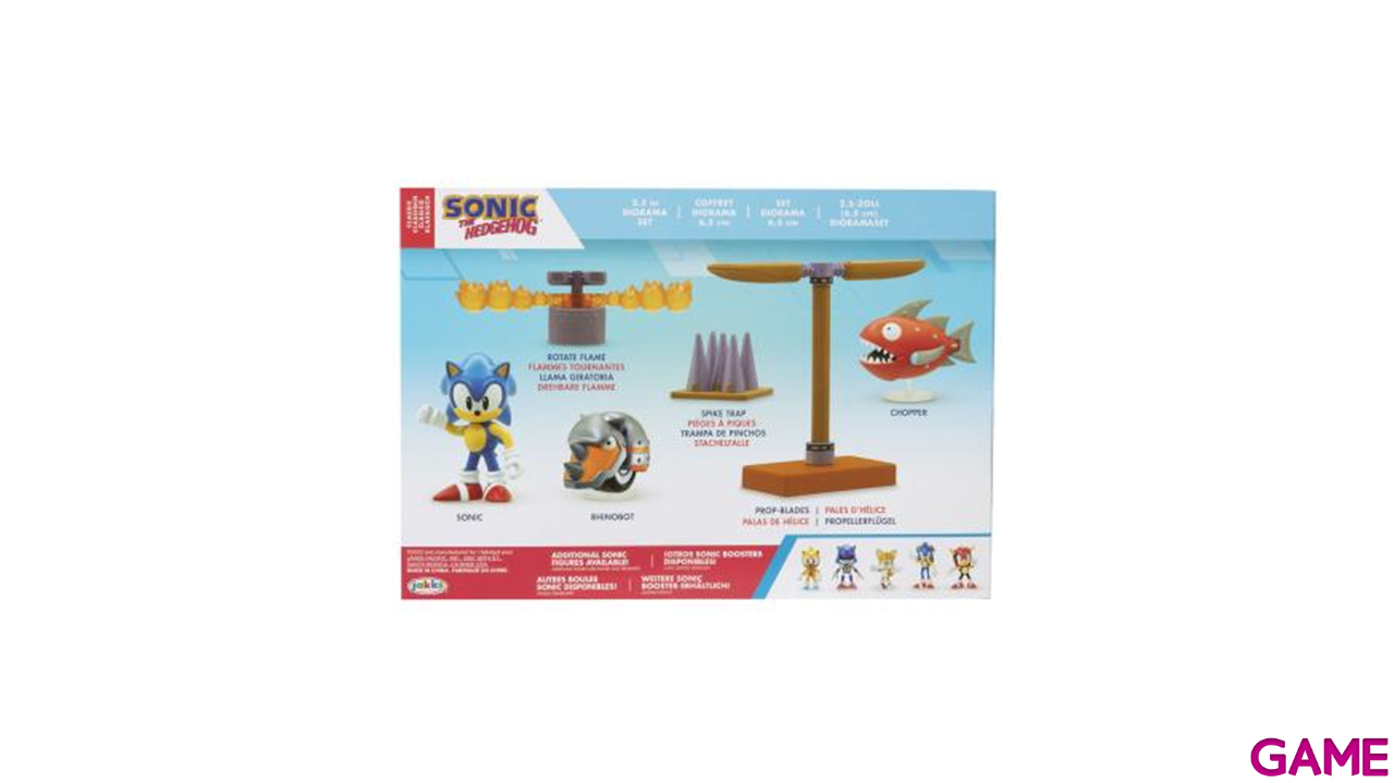 Set diorama wave 2 Sonic The Hedgehog 6cm-2