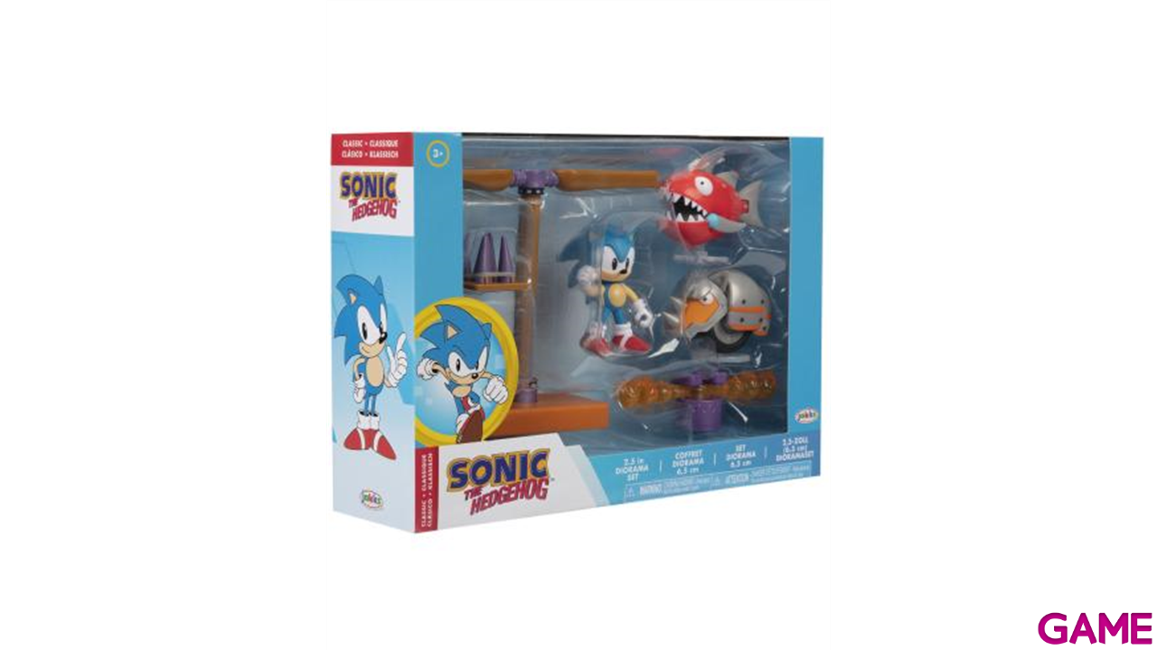 Set diorama wave 2 Sonic The Hedgehog 6cm-3