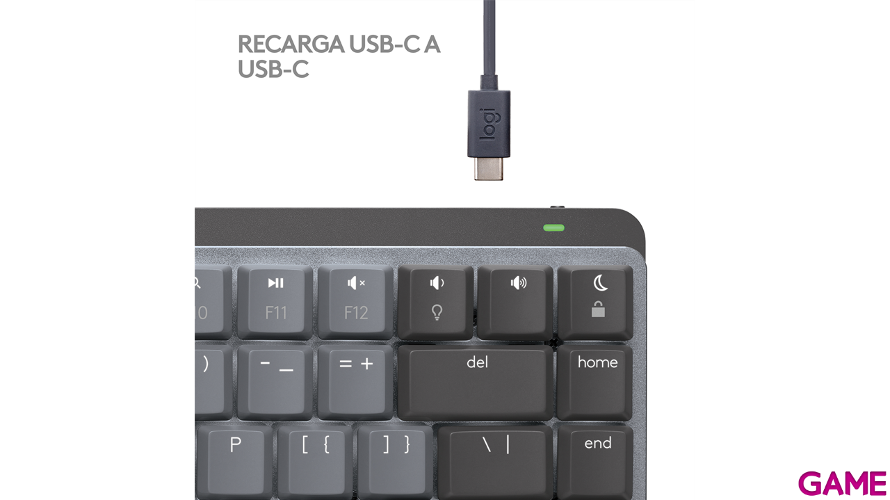 Logitech MX Mini Mechanical for Mac USA Grafito - Teclado-0