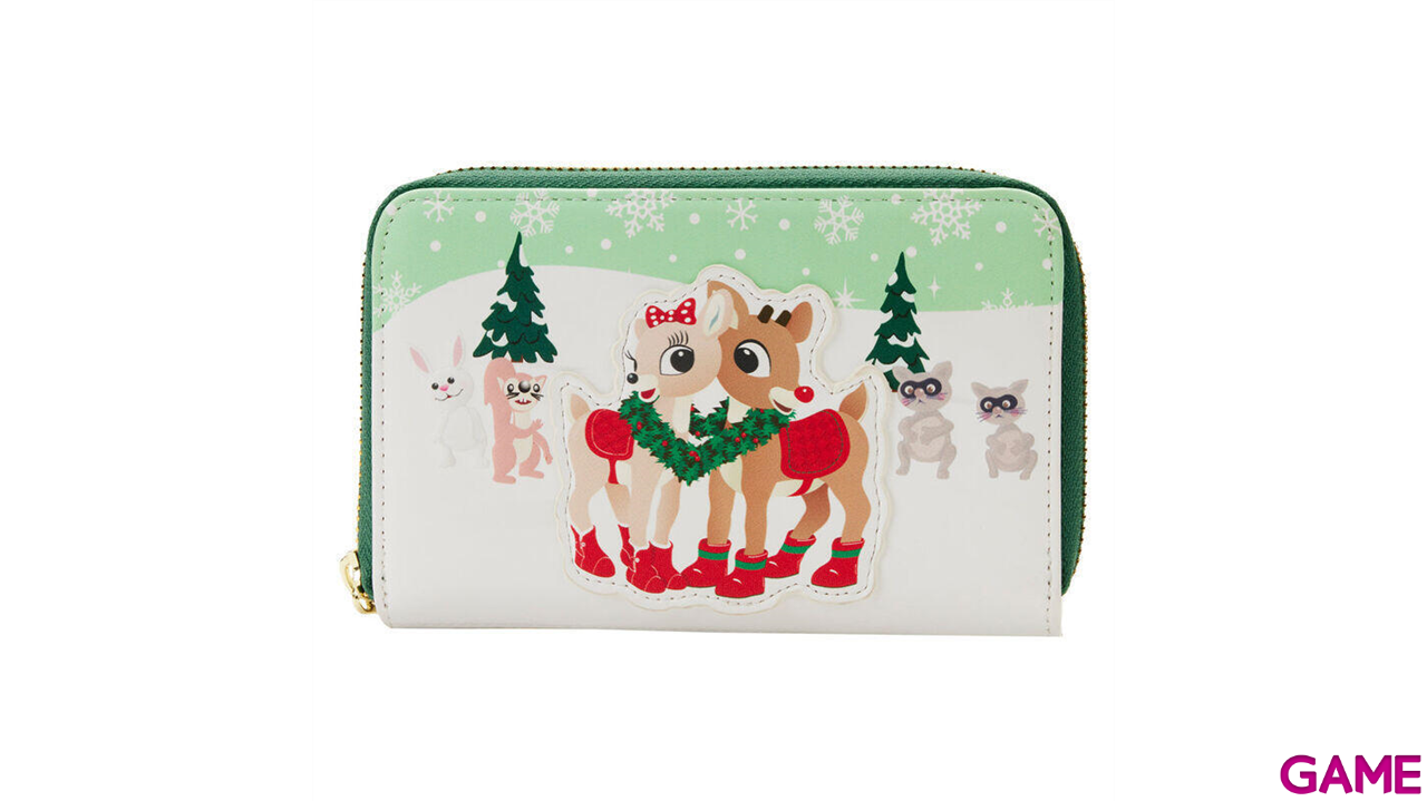 Cartera Merry Couple Rudolph the Red-Nosed Reindeer Loungefly-0