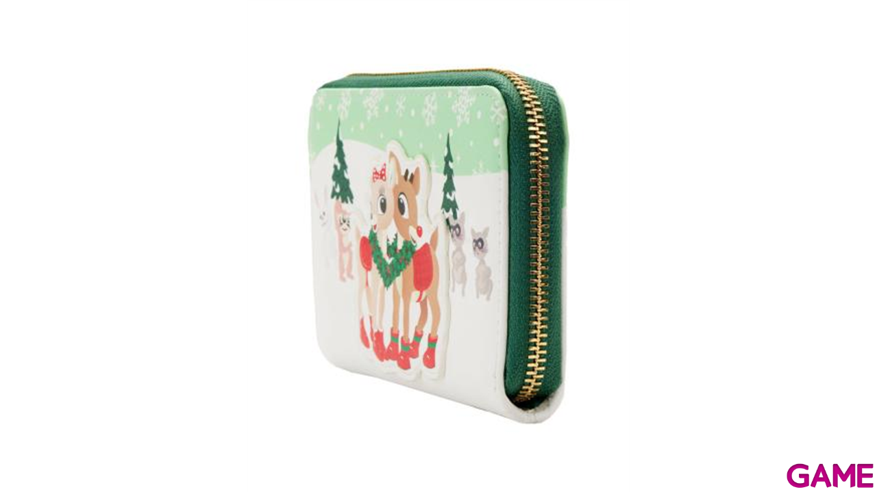 Cartera Merry Couple Rudolph the Red-Nosed Reindeer Loungefly-3