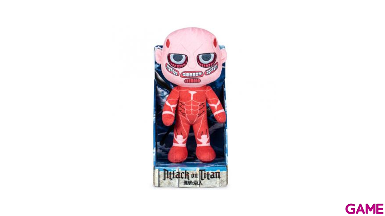 Peluche Colossal Titan Attack on Titan 27cm-0