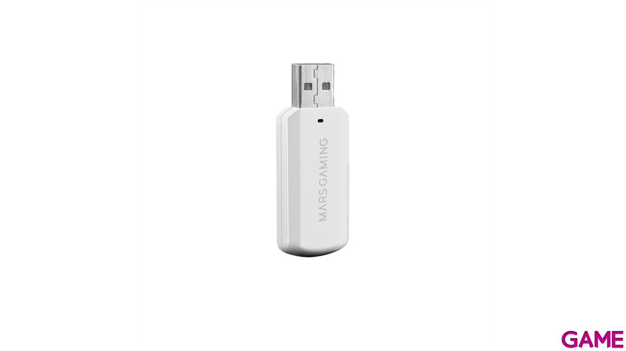 Mars Gaming MHW-100 ARGB Flow Inalambricos Blancos - Auriculares Gaming-0